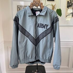 JWOD Skilcraft ARMY Reflective PT Jacket Gray Sage Green M